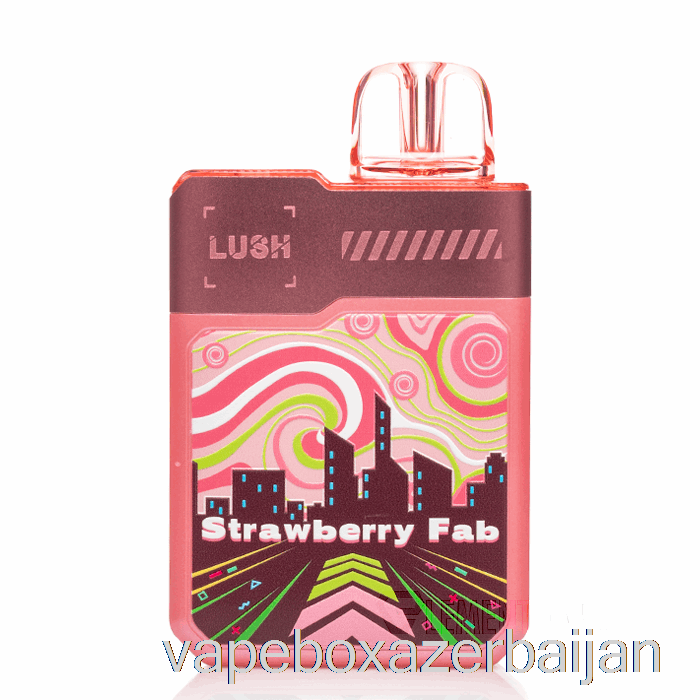 Vape Box Azerbaijan Digiflavor x Geek Bar LUSH 20K Disposable Strawberry Fab